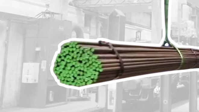 Loading steel bundles onto trucks